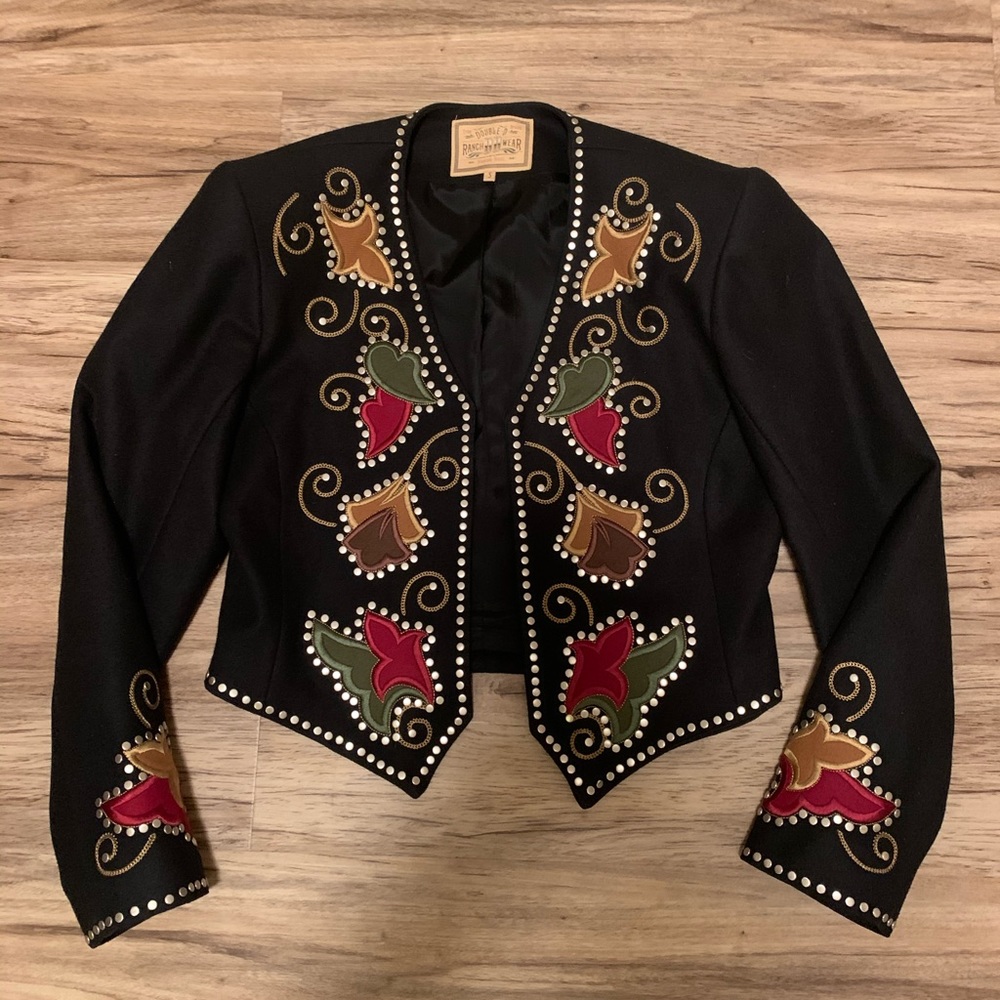 Vintage Western Double D Ranchwear jacket- Small